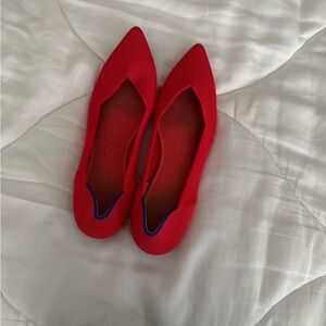 Rothy's Bold Red Flats - Point